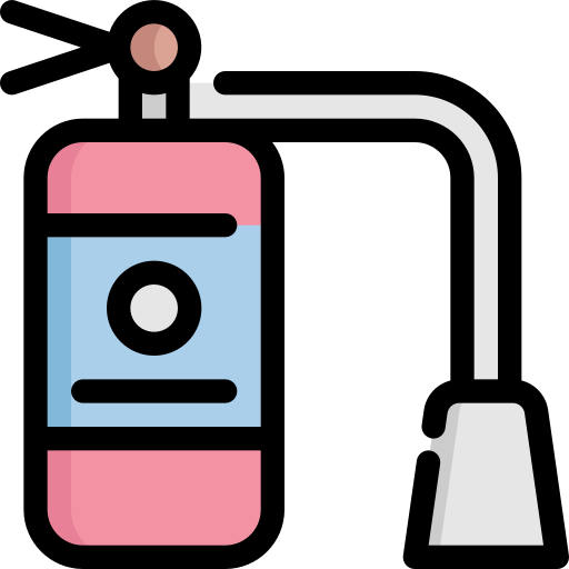 Fire extinguisher Generic Outline Color icon