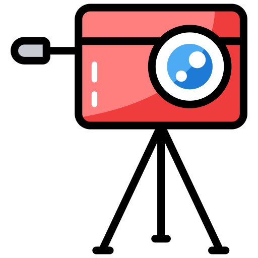 삼각대 Generic Outline Color icon