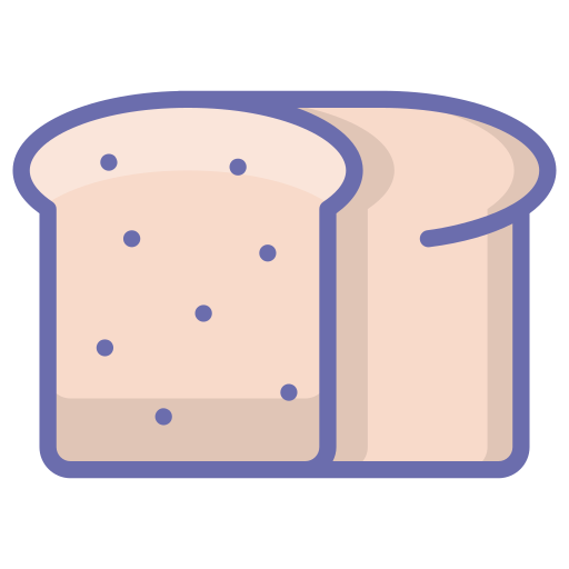 mains de pain Generic Outline Color Icône