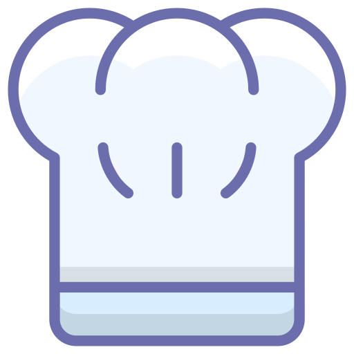 sombrero de cocinero Generic Outline Color icono