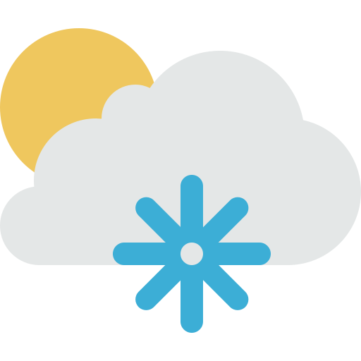 Snow Pixel Buddha Premium Flat icon
