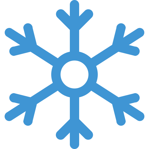 Snowflake Pixel Buddha Premium Flat icon