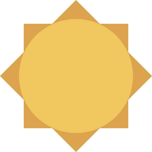 słońce Pixel Buddha Premium Flat ikona