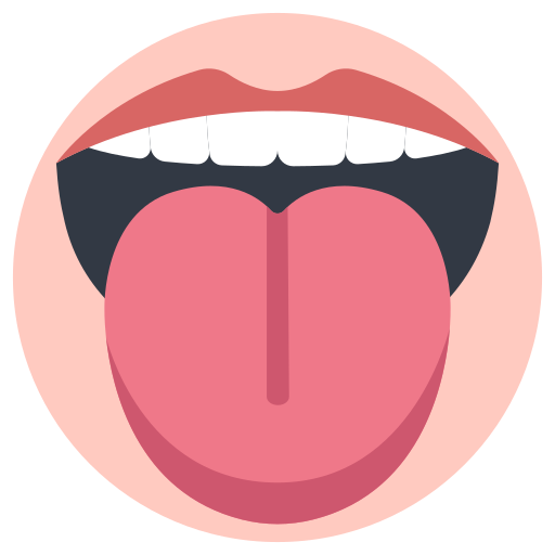 Tongue MaxIcons Flat icon