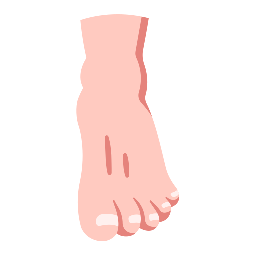 Foot MaxIcons Flat icon