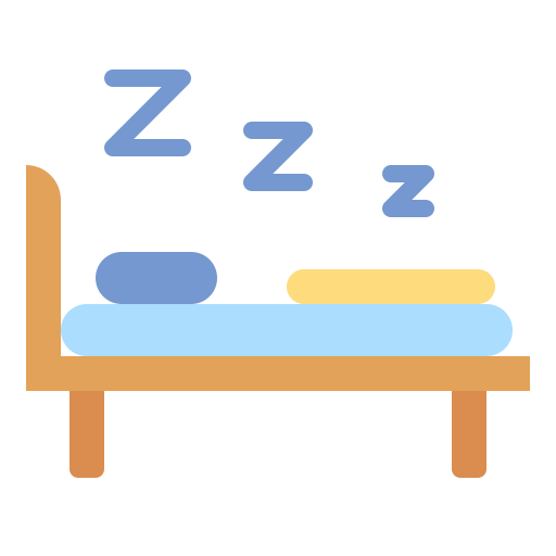 Bed Generic Flat icon