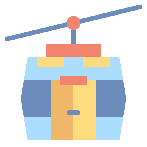 Cable car Generic Flat icon