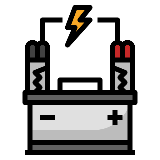 Battery PMICON Lineal color icon