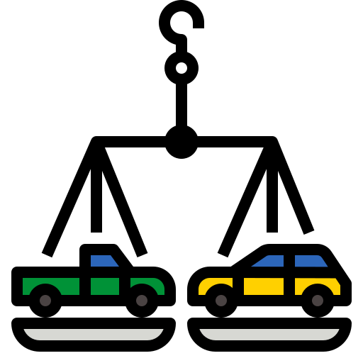 coche PMICON Lineal color icono