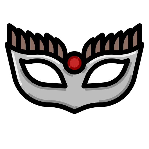 Eye mask PMICON Lineal color icon