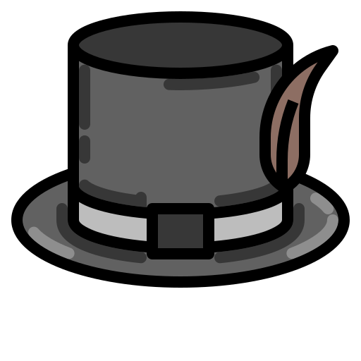 kapelusz PMICON Lineal color ikona