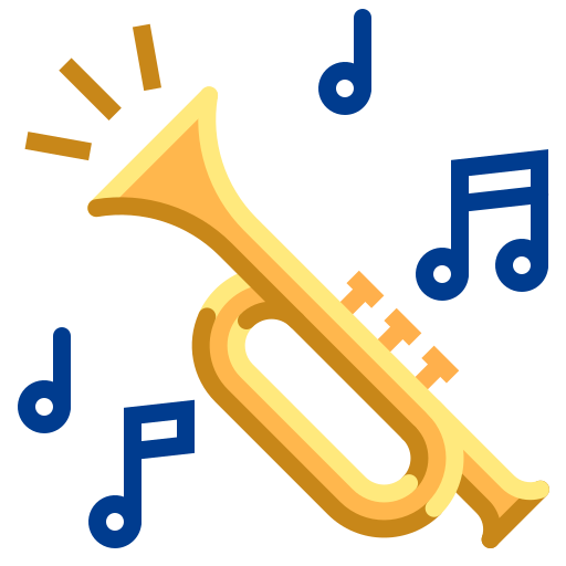 trompeta PMICON Flat icono