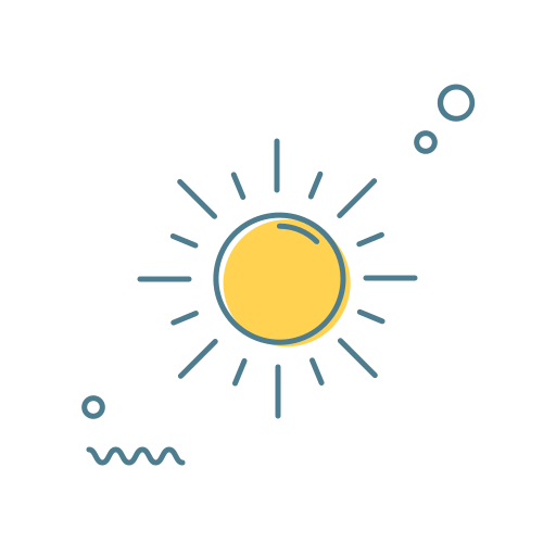 태양 Generic Color Omission icon