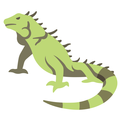 iguana MaxIcons Flat ikona