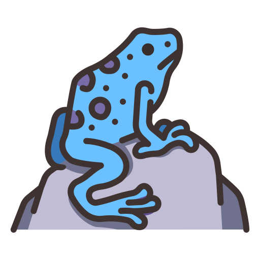 蛙 MaxIcons Lineal color icon