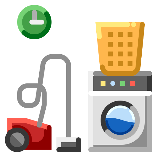 洗濯機 PMICON Flat icon