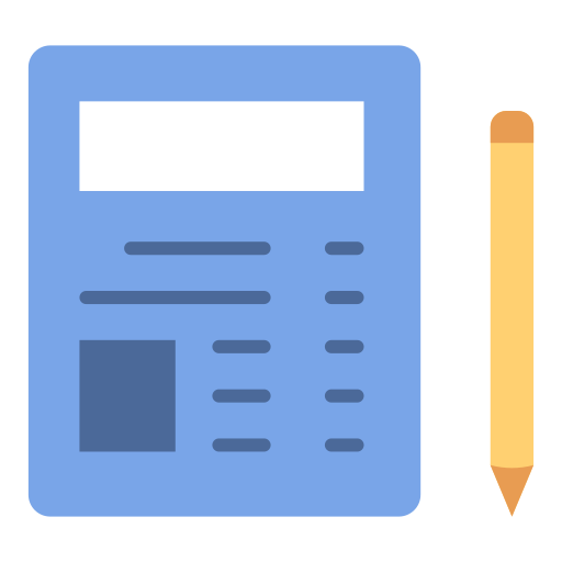 Document MaxIcons Flat icon