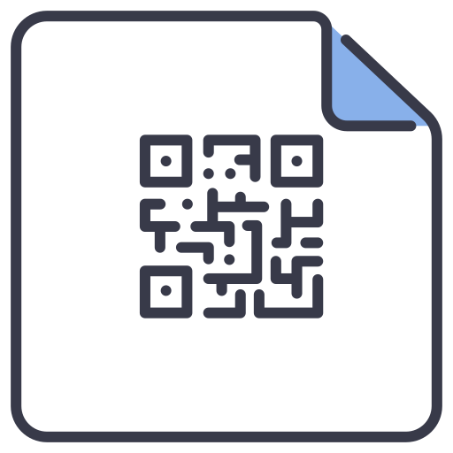 qr code MaxIcons Lineal color Icône