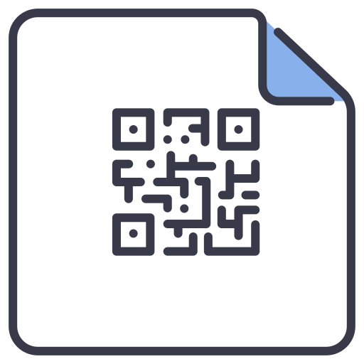 qr код MaxIcons Lineal color иконка