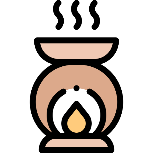 Aromatherapy Detailed Rounded Lineal color icon
