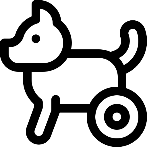 discapacitado Basic Rounded Lineal icono