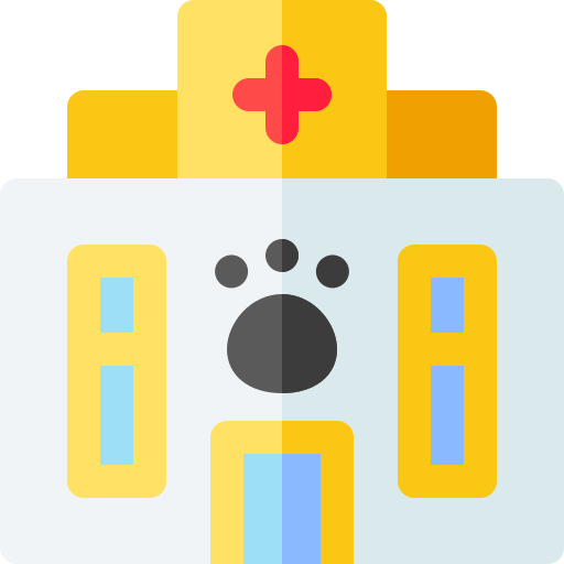 動物病院 Basic Rounded Flat icon