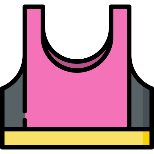 Sports bra Special Lineal color icon