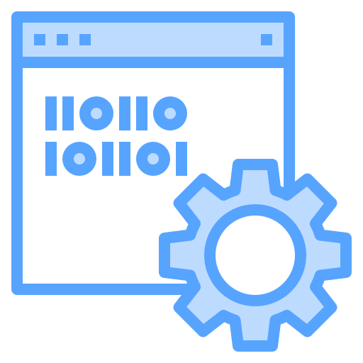 웹 코딩 Catkuro Blue icon