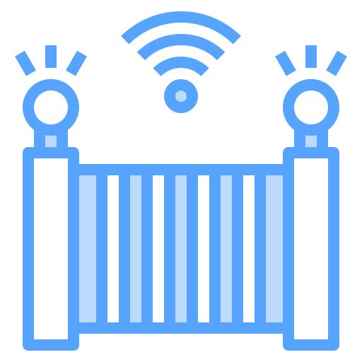 Fence Catkuro Blue icon