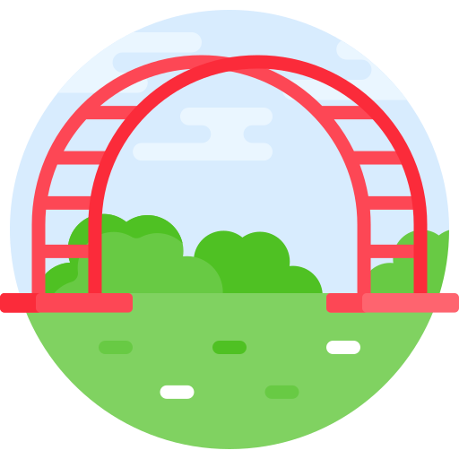 Альпинистская арка Detailed Flat Circular Flat иконка