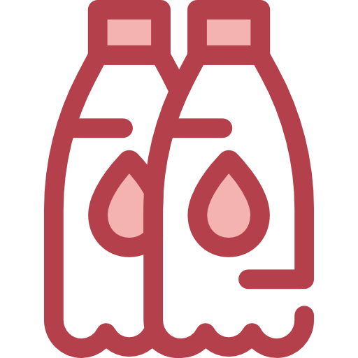 Water Monochrome Red icon