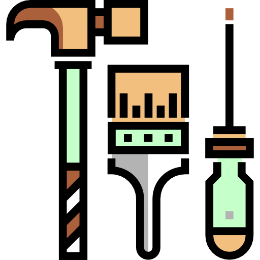 herramientas Detailed Straight Lineal color icono
