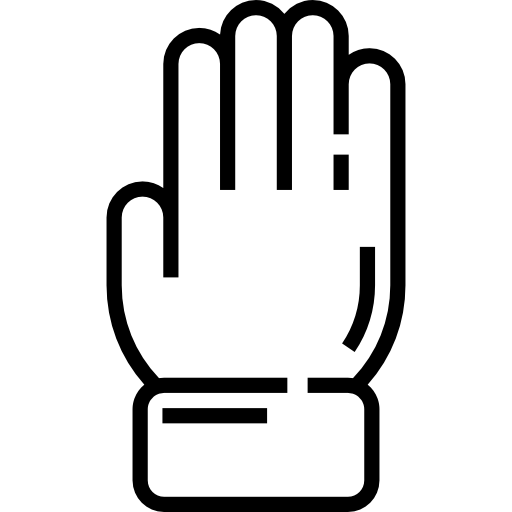 Glove Detailed Straight Lineal icon