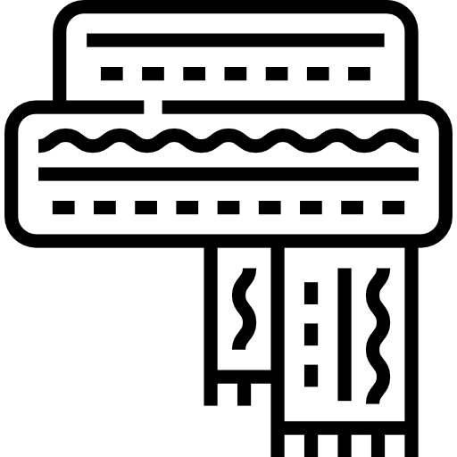 스카프 Detailed Straight Lineal icon