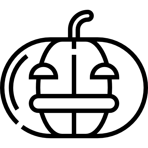 Pumpkin Detailed Straight Lineal icon