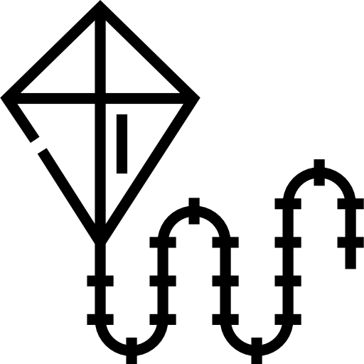 latawiec Detailed Straight Lineal ikona