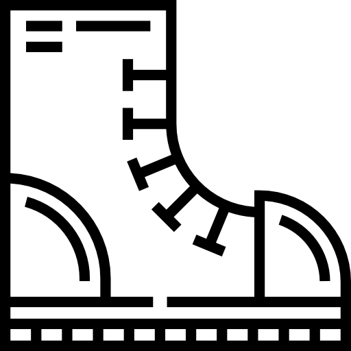 Boot Detailed Straight Lineal icon