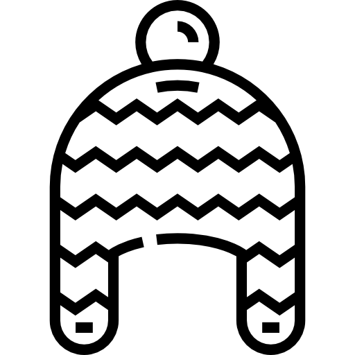 겨울 모자 Detailed Straight Lineal icon