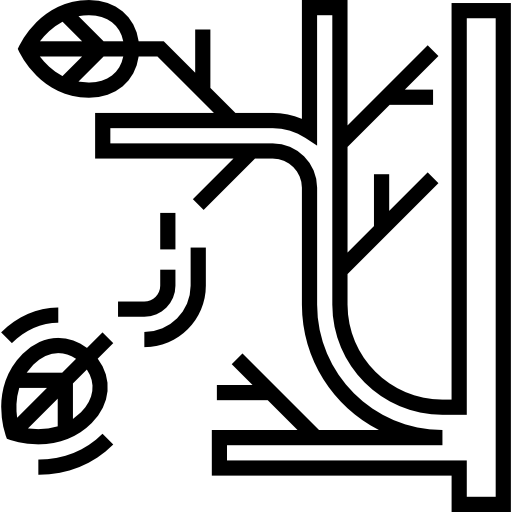 나무 가지 Detailed Straight Lineal icon