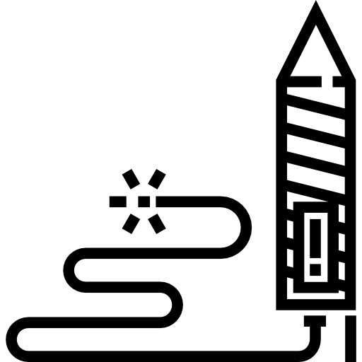 花火 Detailed Straight Lineal icon