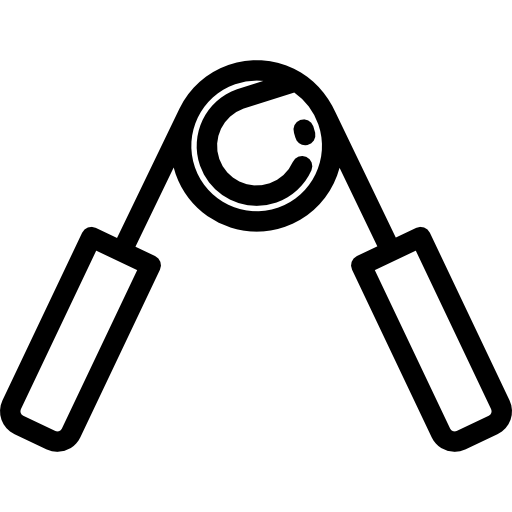 ハンドグリップ Detailed Rounded Lineal icon