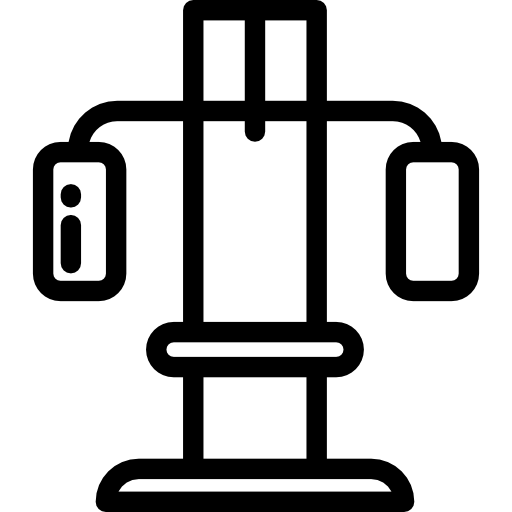 klatka piersiowa Detailed Rounded Lineal ikona