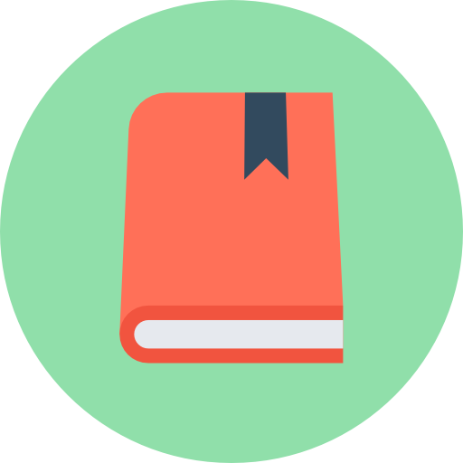 agenda Flat Color Circular icon