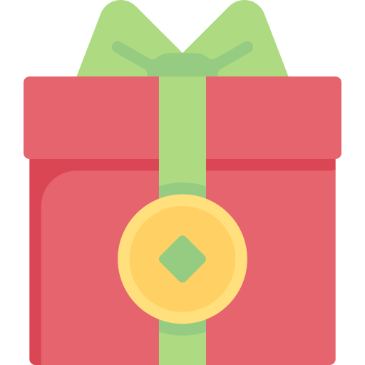 pudełko na prezent Special Flat ikona