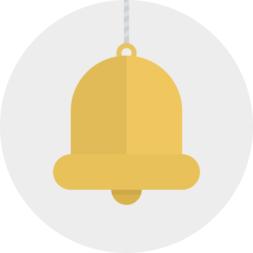 Bell Pixel Buddha Premium Circular icon