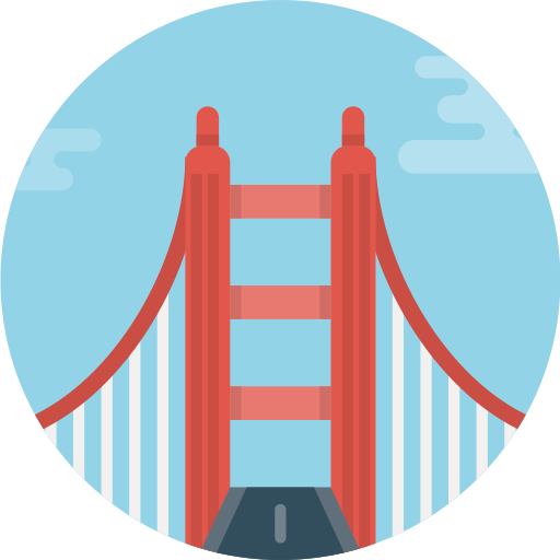 Bridge Pixel Buddha Premium Circular icon