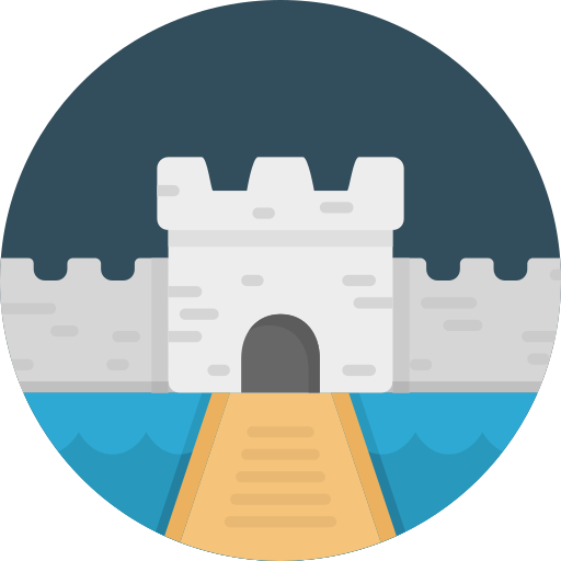 castillo Pixel Buddha Premium Circular icono
