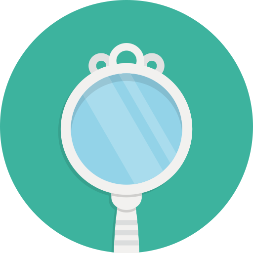 miroir Pixel Buddha Premium Circular Icône