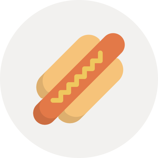 hot-dog Pixel Buddha Premium Circular Icône