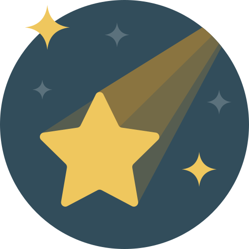 Star Pixel Buddha Premium Circular icon